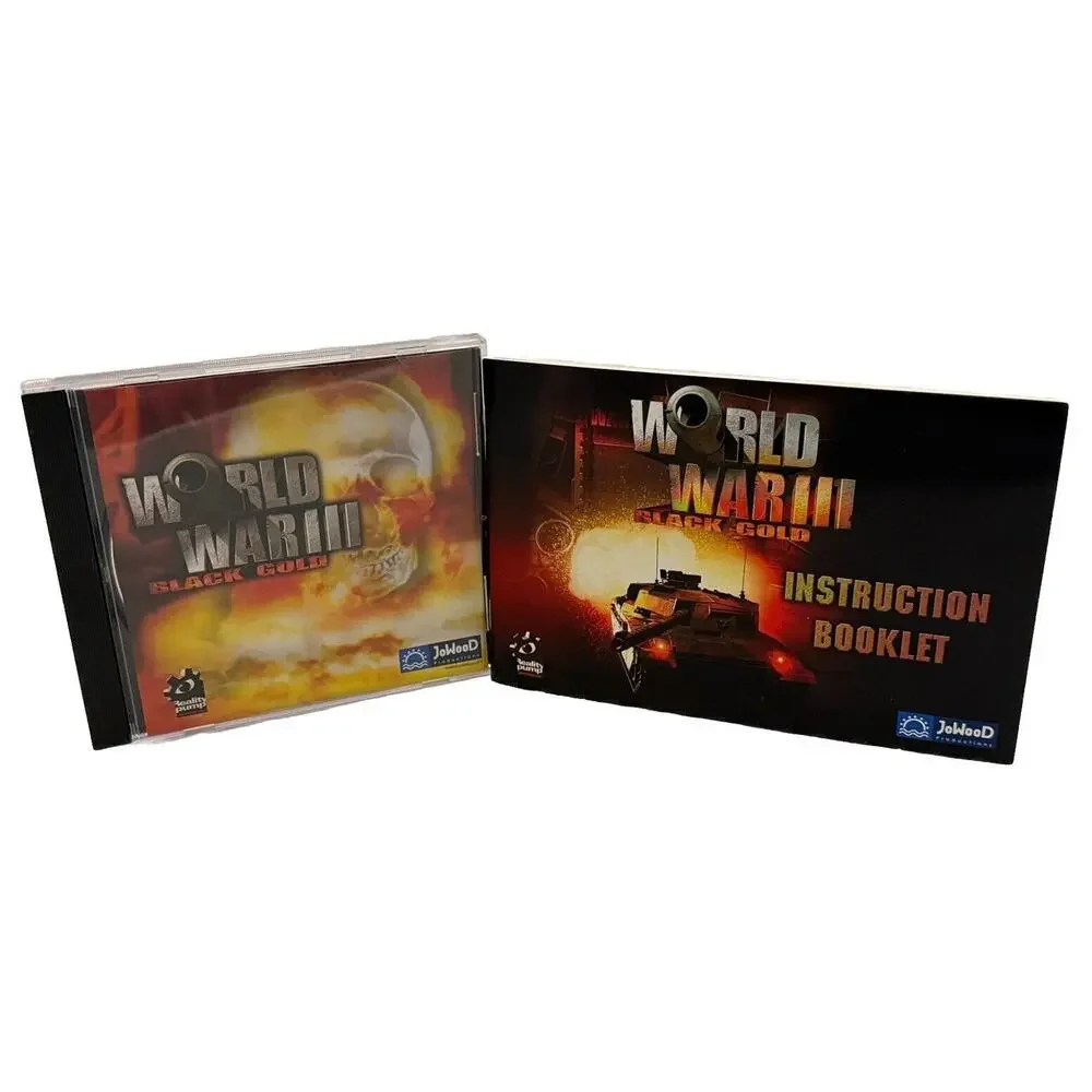 World War III Black Gold PC Game - Preowned - Complete in Original Box